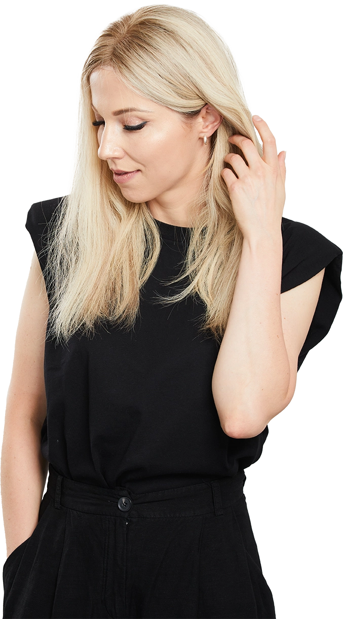 Peruka naturalna Darby model